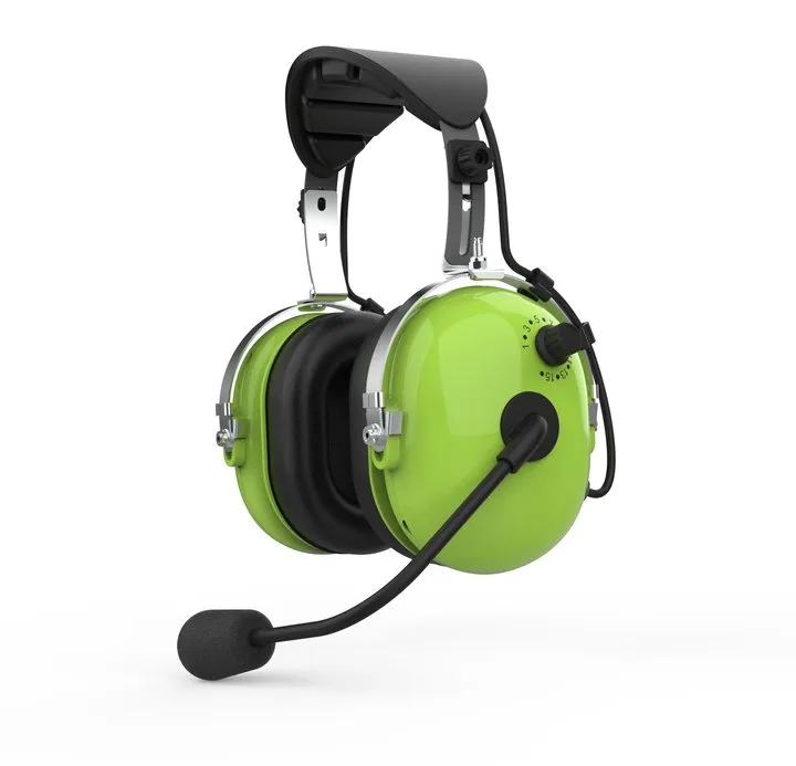 Aviation Headset Detail 2