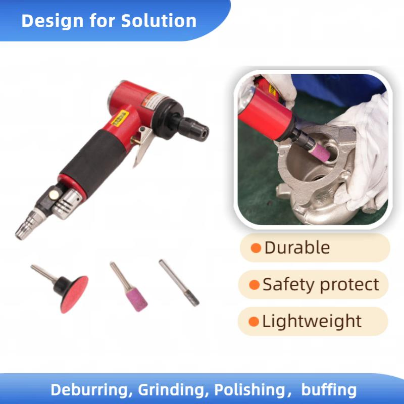 Professional Pneumatic Air Power Angle Grinder for Aircraft Maintenance Industry Use