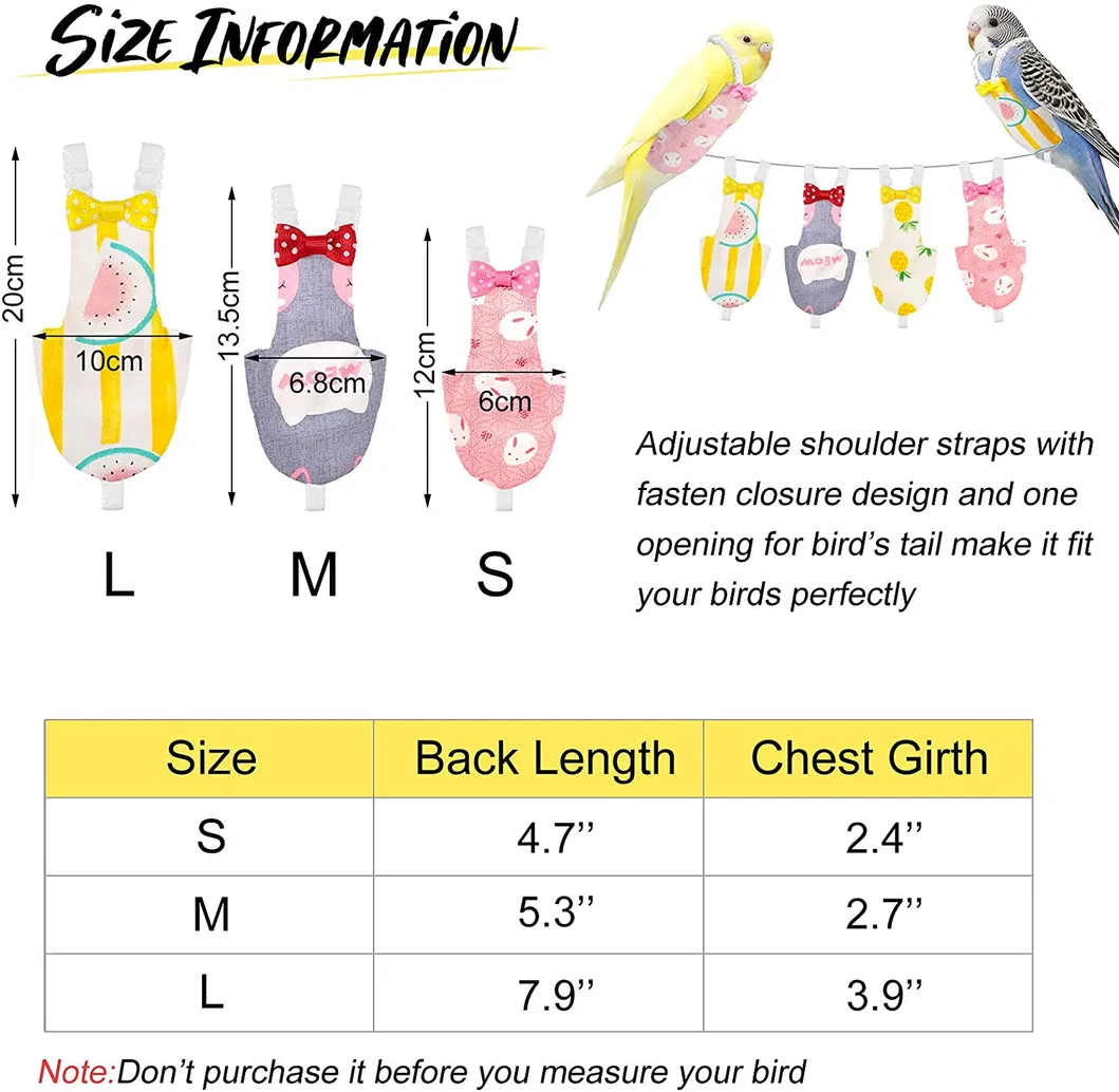 Bird Diaper Detail 1