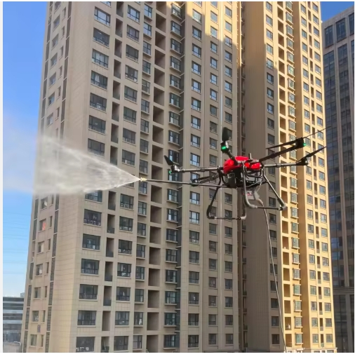 Intelligent Lifting and Transport Drone with GPS Positioning for Industrial Site Material Move