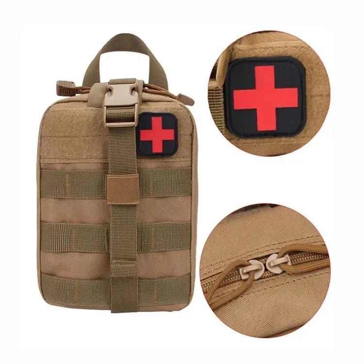 Direct Manufacturer Portable Multifunction Emergency Survival Tactical Individual First Aid Kit with CE ISO Sfda Mdma