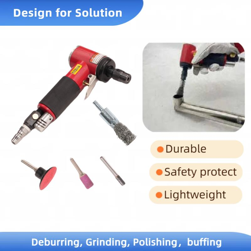 Professional Pneumatic Air Power Angle Grinder for Aircraft Maintenance Industry Use