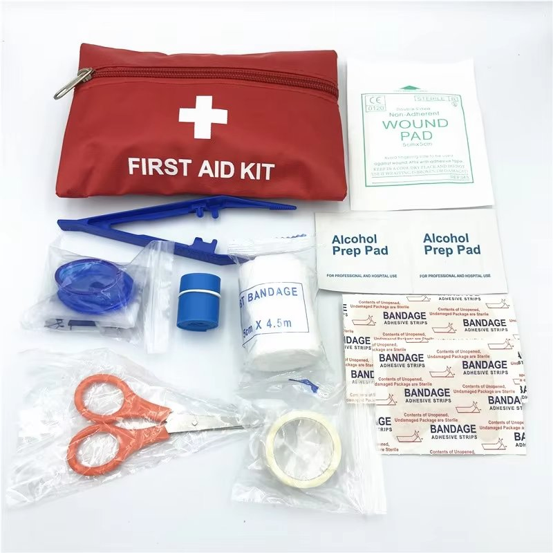 Factory Customized First Aid Bag Emergency Trauma Survival Medicine Storage Organizer Box for Home and Travel Survival Kit
