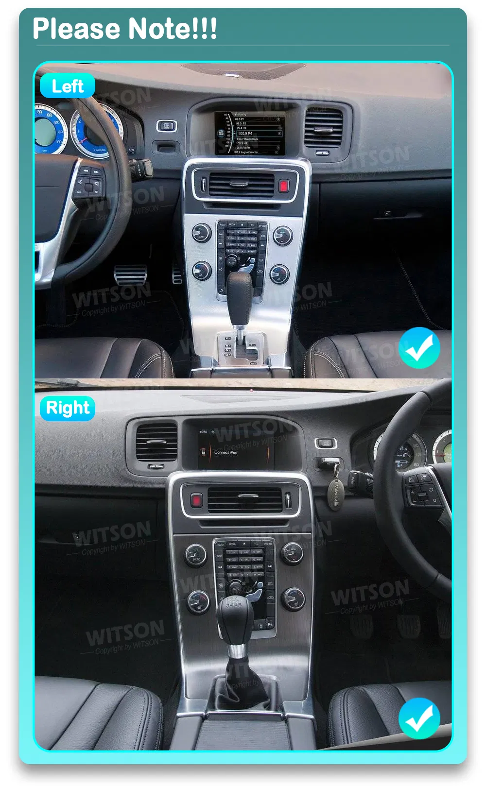 Volvo S60 V60 Multimedia