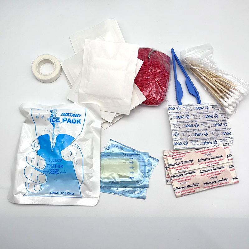 Survival Medical Emergency Bag Travel First Aid Box Kit for Auto