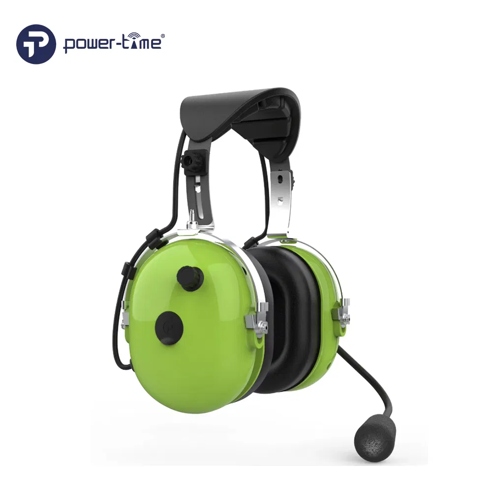 Reliable AG-6 Aviation Headset Backed by Power Time Technology Quality Assurance