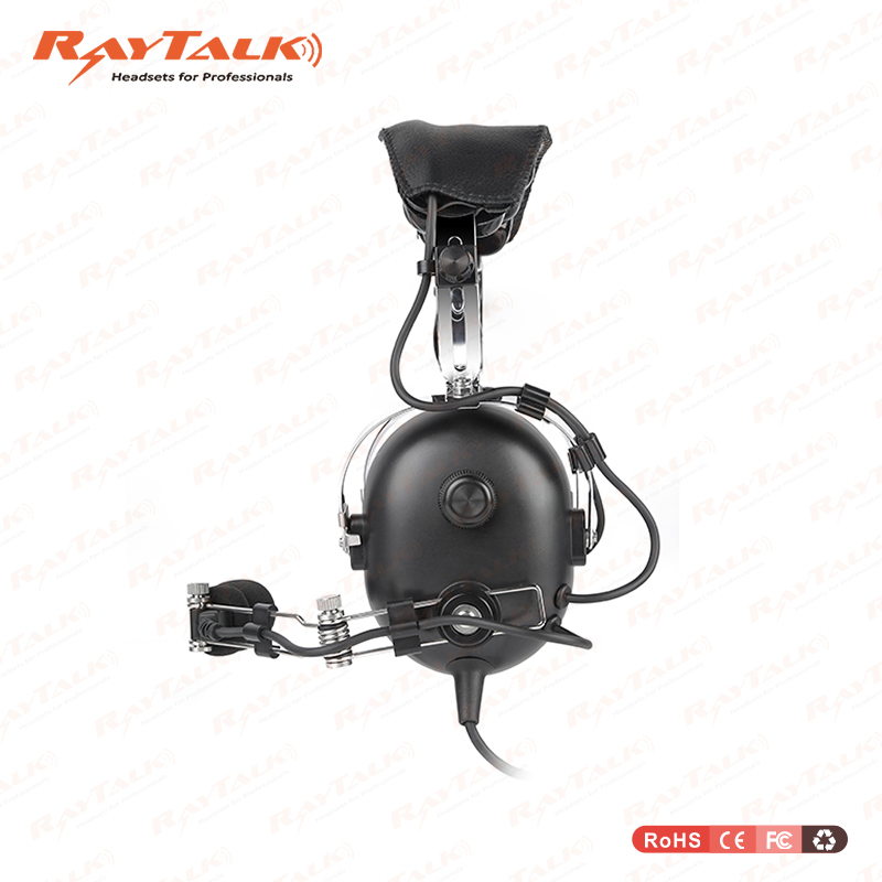 Excellent Performance Pilot Aviation Headset with 6.3mm Connectors in Ga Plug