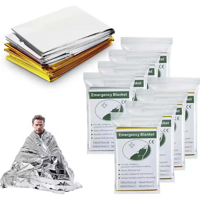 Ultimate Outdoor Emergency Survival Blanket for First Aid
