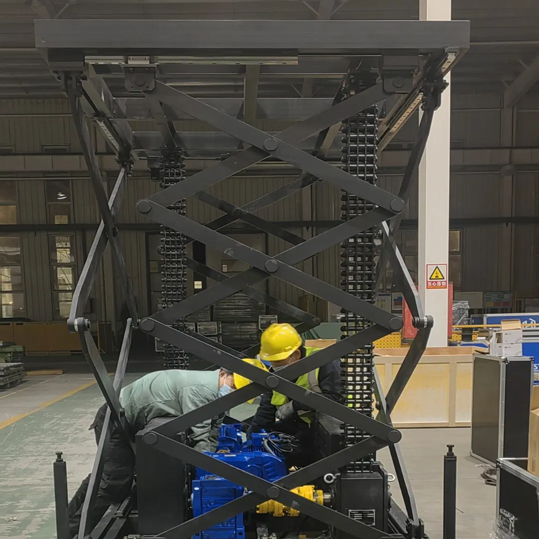 Heavy-Duty Chain Elevator Lift Intelligent Chain Conveyance System