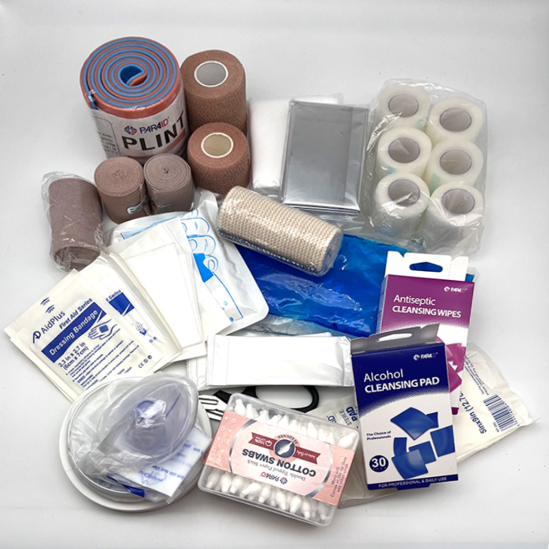 Survival Medical Emergency Bag Travel First Aid Box Kit for Auto