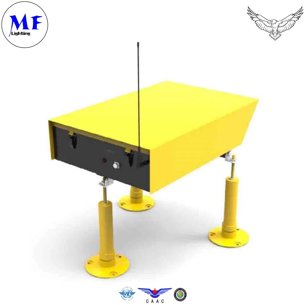 IP65 Waterproof Highpower Solar Red White Airport Heliport Helipad Ils LED Precision Approach Path Indicator Papi Obstruction Aviation Aircraft Warning Light