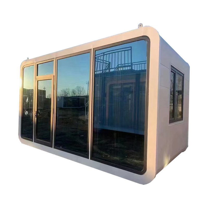 Prefabricated Apple Cabin Provides Good Service, Comfort, and a Beautiful Living Space.