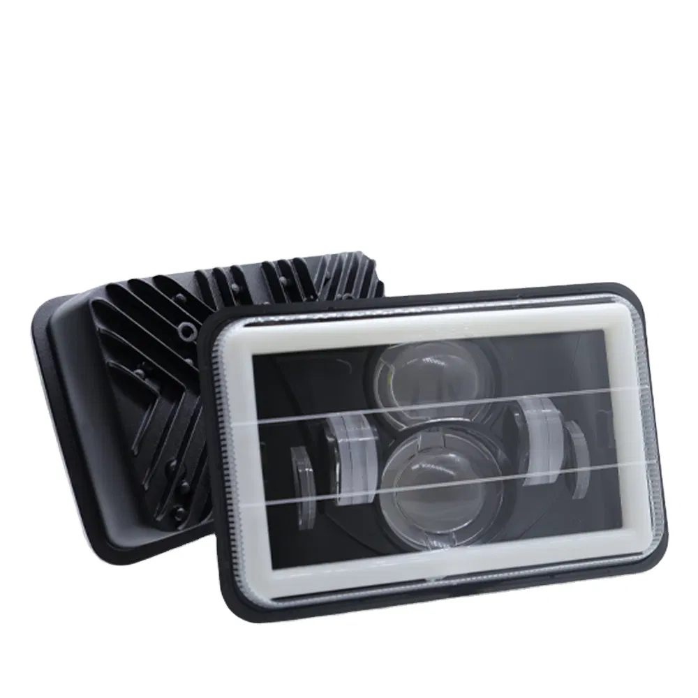 Wholesale Price 5.75inch Square LED Fog Driving Light Square off-Road Sealed Lens Car Lights System for Truck