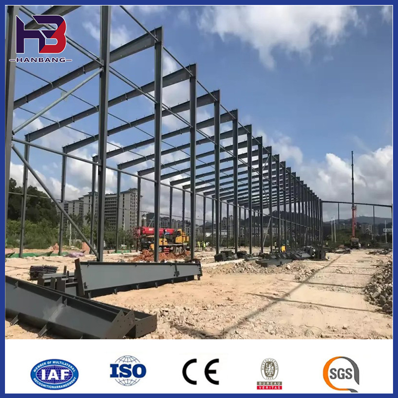 Superior Metal Buildings Hangar Prefab Structure with Steel Mezzanine Floor