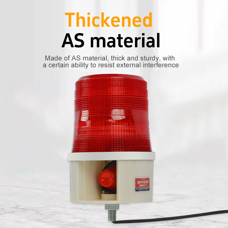 High-Decibel Waterproof Audio-Visual Alarm Device with Ant