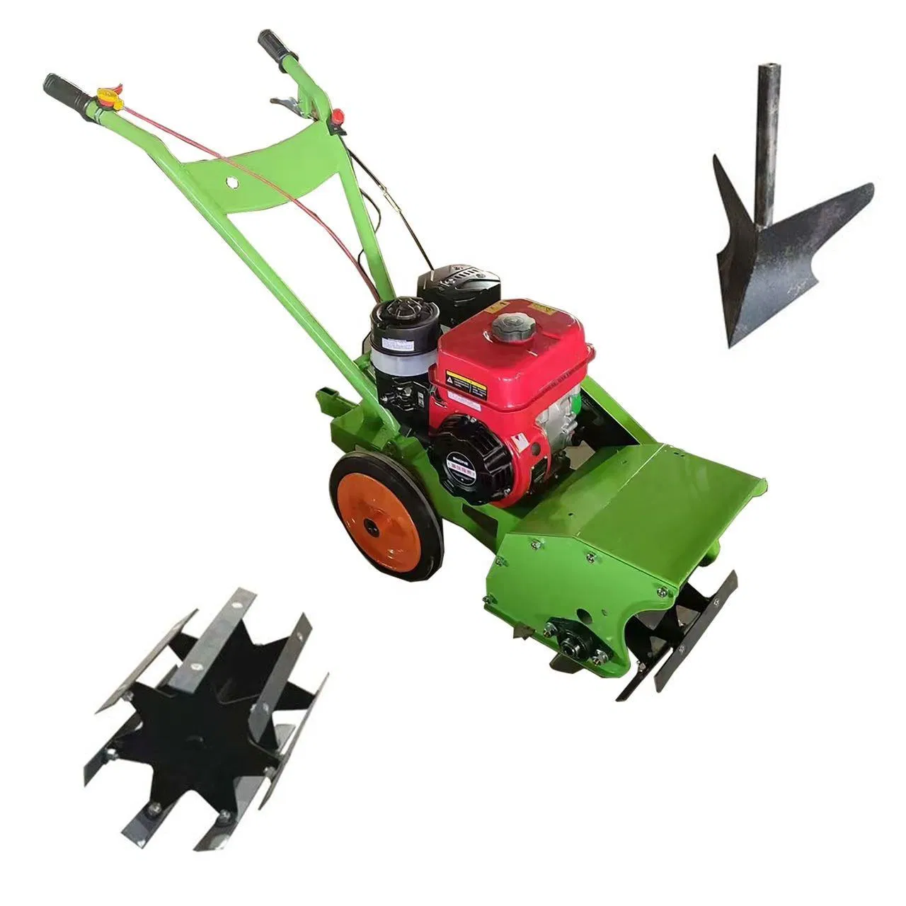 Self-Propelled Weeder Household Agricultural Gasoline Rotary Tillage, Soil Loosening and Ditching Multi-Functional Mower