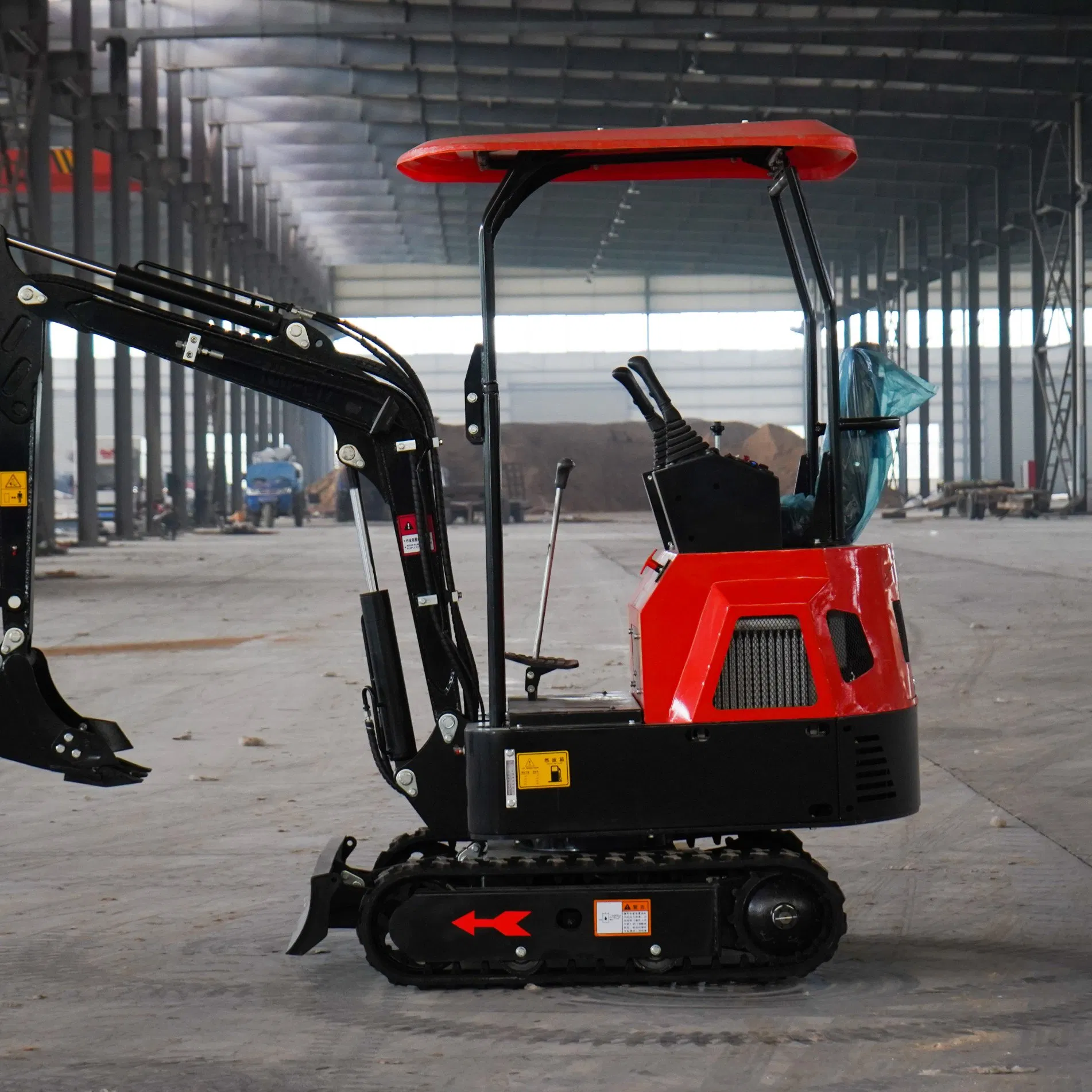 150 Large Excavator Home Orchard Ditching Excavator Multi-Functional Crushing Excavator Garden Use