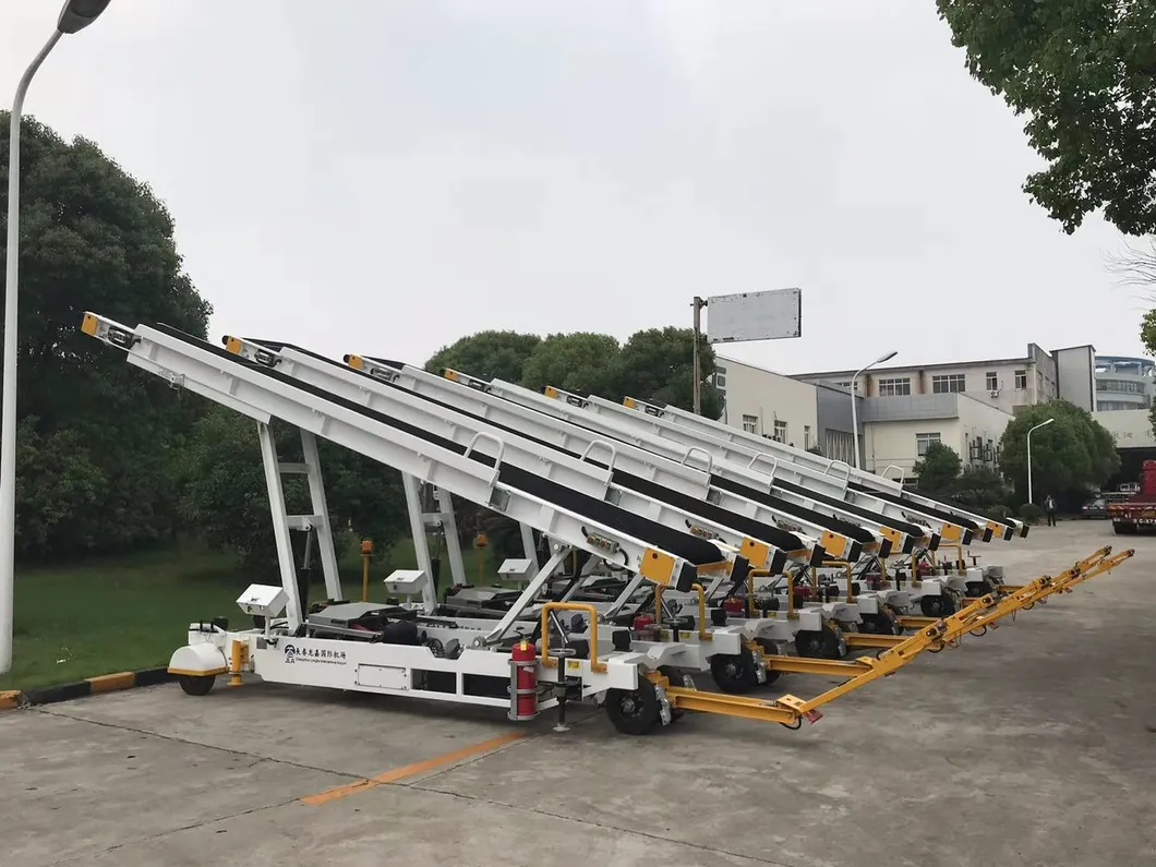 Conveyor Belt Loader Front View