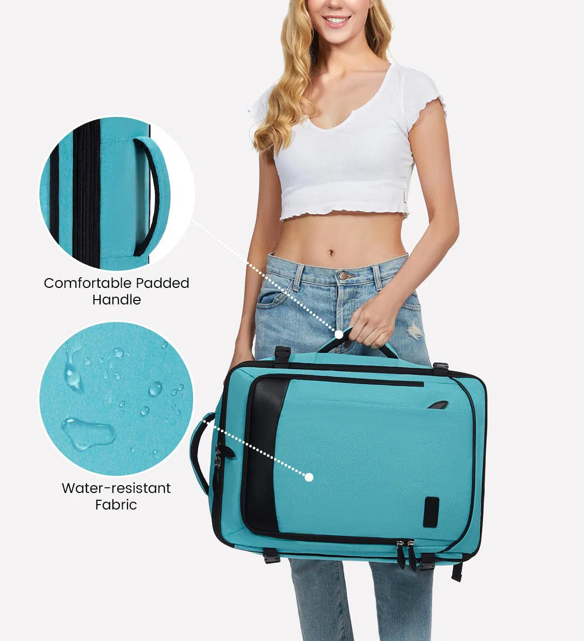 Wholesale Large Capacity Travel Backpack Flight Approved Bag