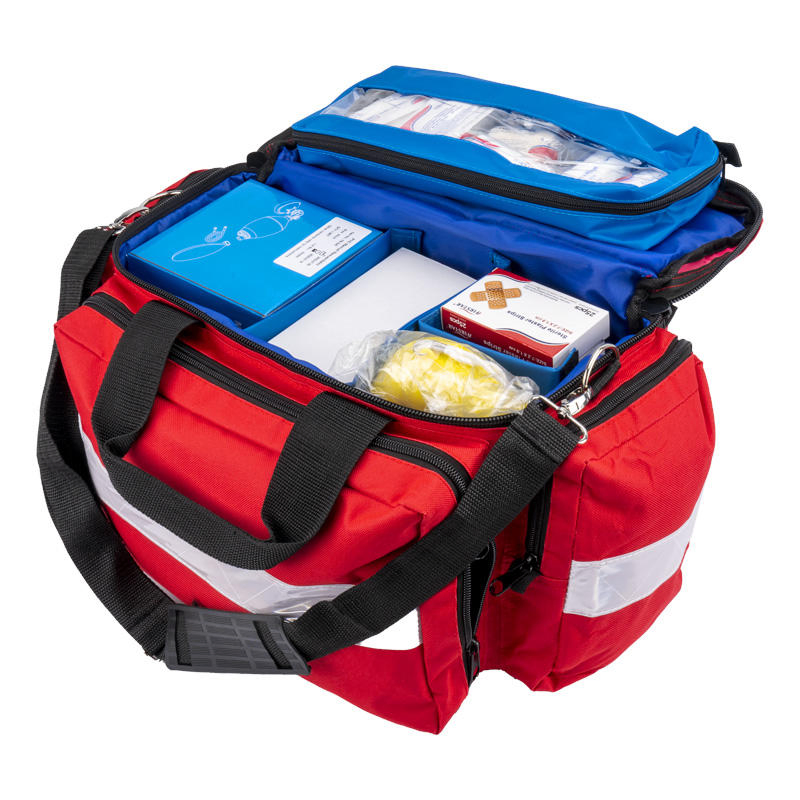 First Responder Professional Multiple Compartment First Aid Kit for Emergency Medical Survival