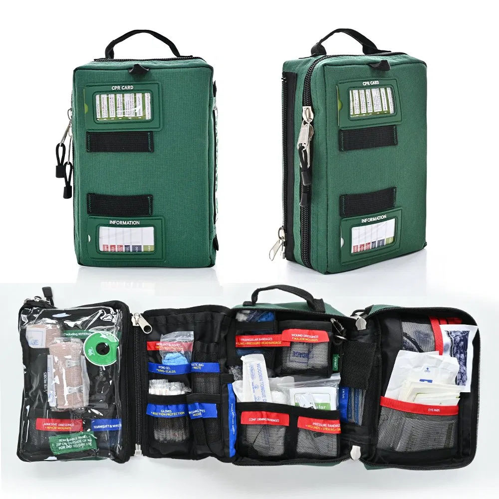 255PCS Outdoor First Aid Kit Emergency Survival Kit for Hiking Camping Traveling