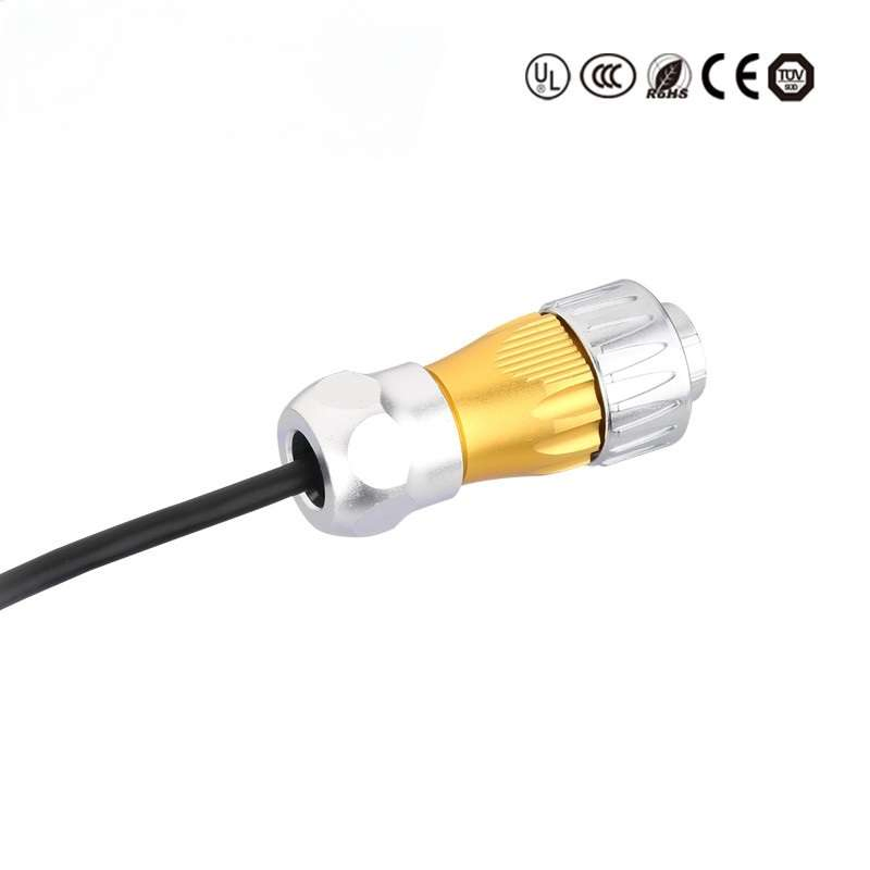 Dh24 RJ45 Ethernet IP67 Waterproof Metal Aviation Plug Data Ethernet Cnlinko Connector