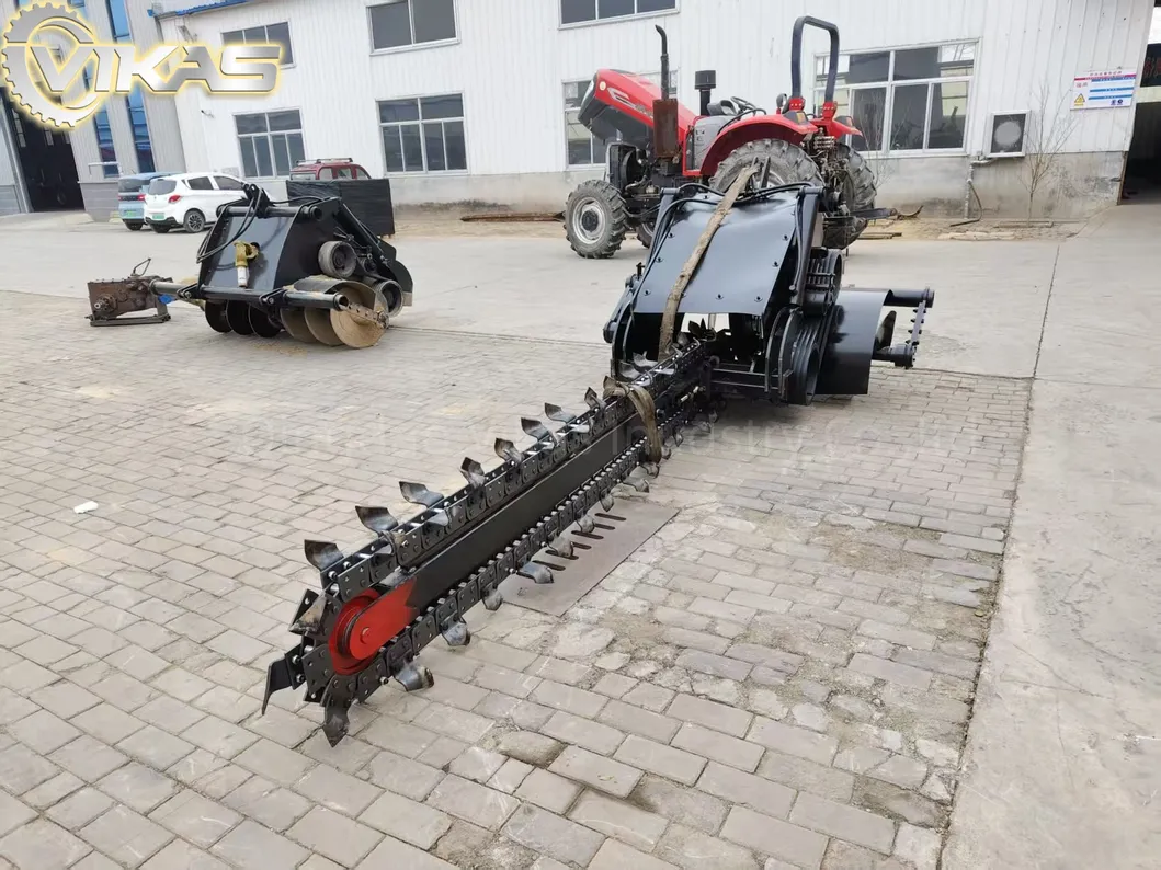 Tractor Mounted Chain Trencher 2