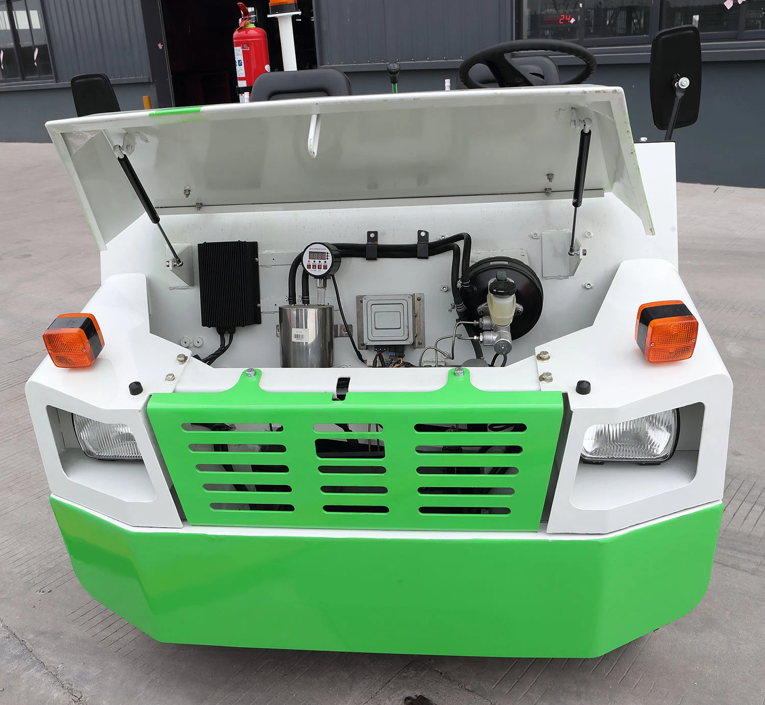 2.0ton Gse Electric Airport Baggage Towing Tractor with Li-on Battery