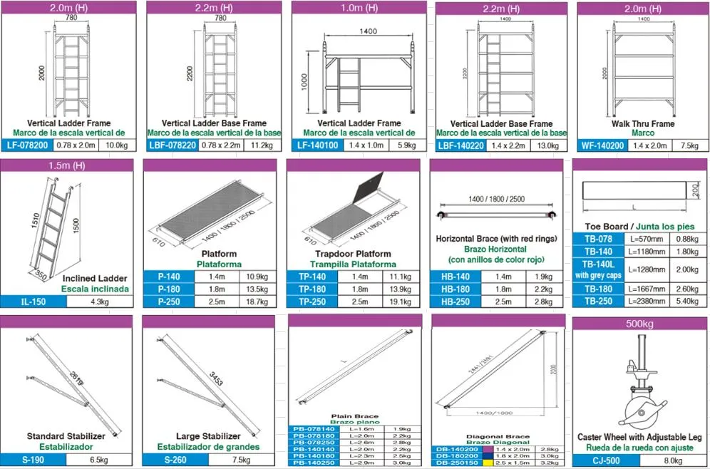 Aluminum Scaffolding Tower