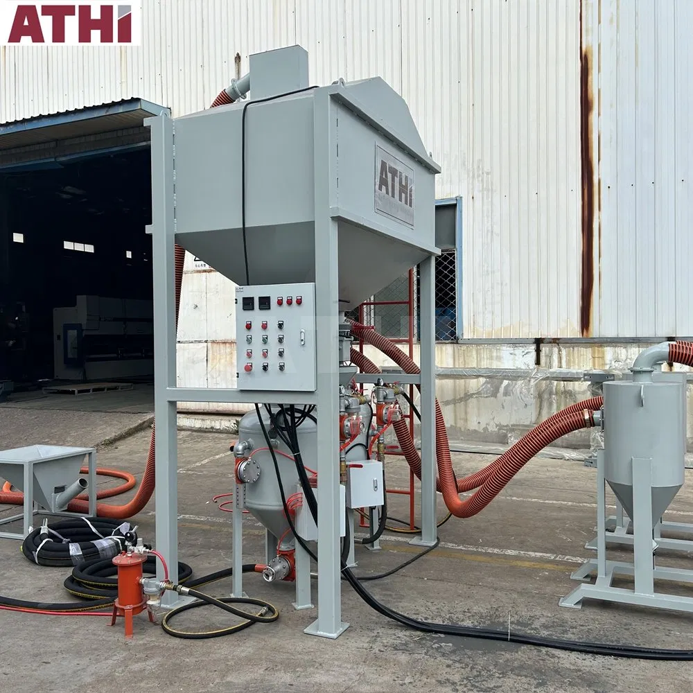 Automatic Recovery Dust Free Vacuum Mobile Sand Blasting Sandblaster Machine for Sale
