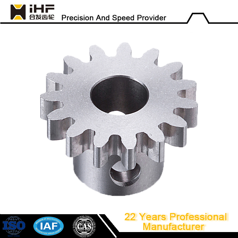 Ihf CNC Machining Precision M1 M2 M3 Spur Pinion Gear for Logistics Warehousing Machinery