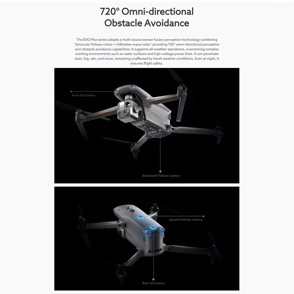 Max 4n Autel Robotic Evo Max 4n Thermal Imaging Camera Mapper Uav Drone Night Defense Safety Altar PRO Autel Evo Max 4n Dron
