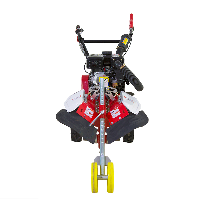 170 4WD 7HP Petrol Engine Easy Work Mini Power Tiller for Ditching in Rice Field