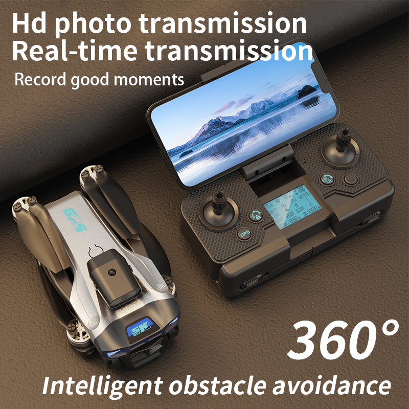 Remote Control Aircraft with Dual Cameras and GPS for Safety