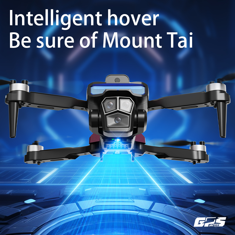 Remote Control Aircraft with Dual Cameras and GPS for Safety