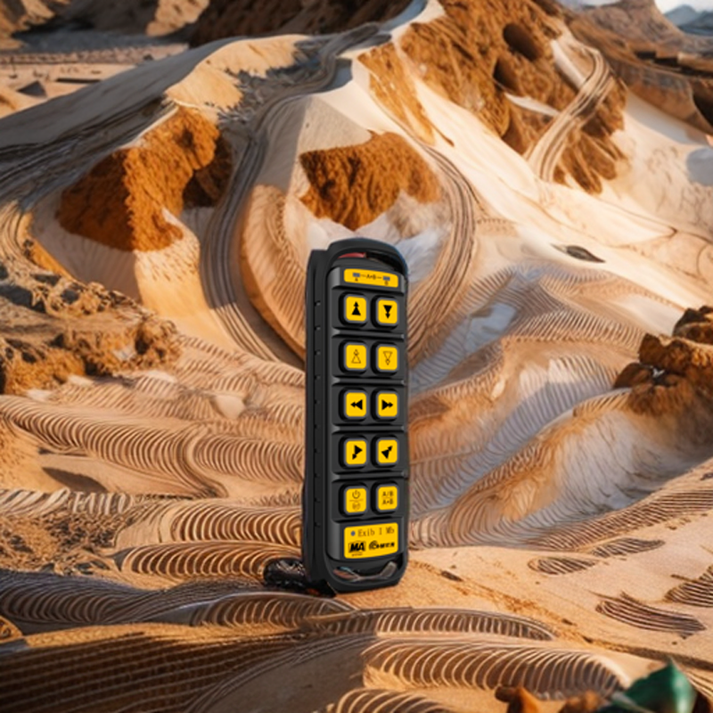 Industrial Mine Remote Control Device with RF Signal and Explosion-Proof