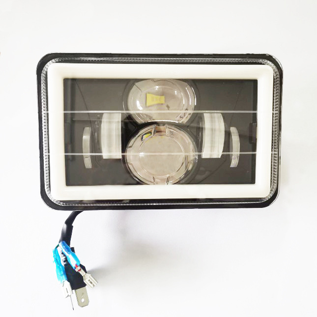 Wholesale Price 5.75inch Square LED Fog Driving Light Square off-Road Sealed Lens Car Lights System for Truck