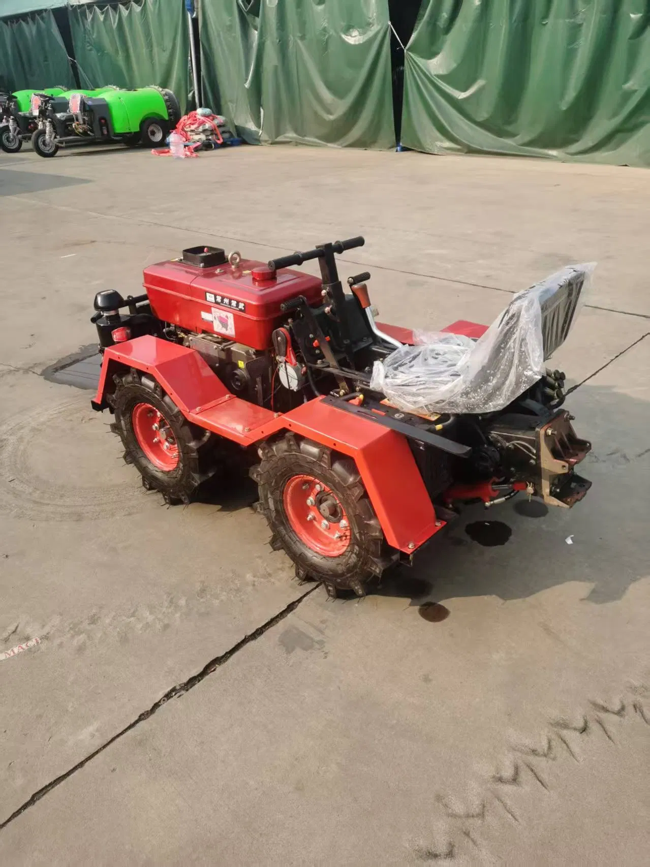 Small Garden Management Machine Spraying Ditching Fertilizing Tilling Home Farm Use