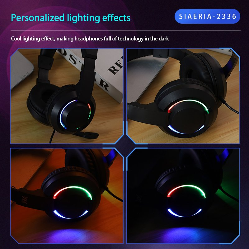 7.1 Surround Headset Noise Cancelling Microphone Wired Gaming Headphone RGB Gamer Earphone Headsets