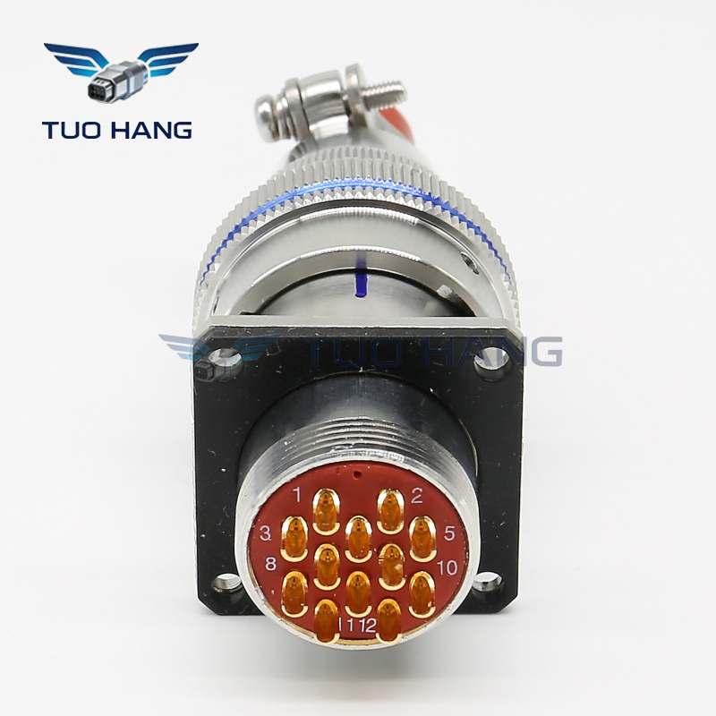 Customizable Xce22f12K1p40 Xce22t12z1p40 Circular Connector 12 Pin Pair Kit