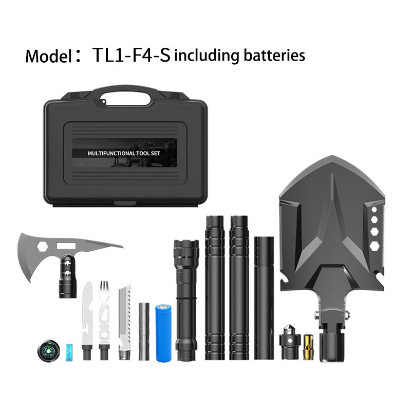 Outdoor Multifunctional Shovel Axe Kit Wildness Medical Emergency Survival Tools for Camping
