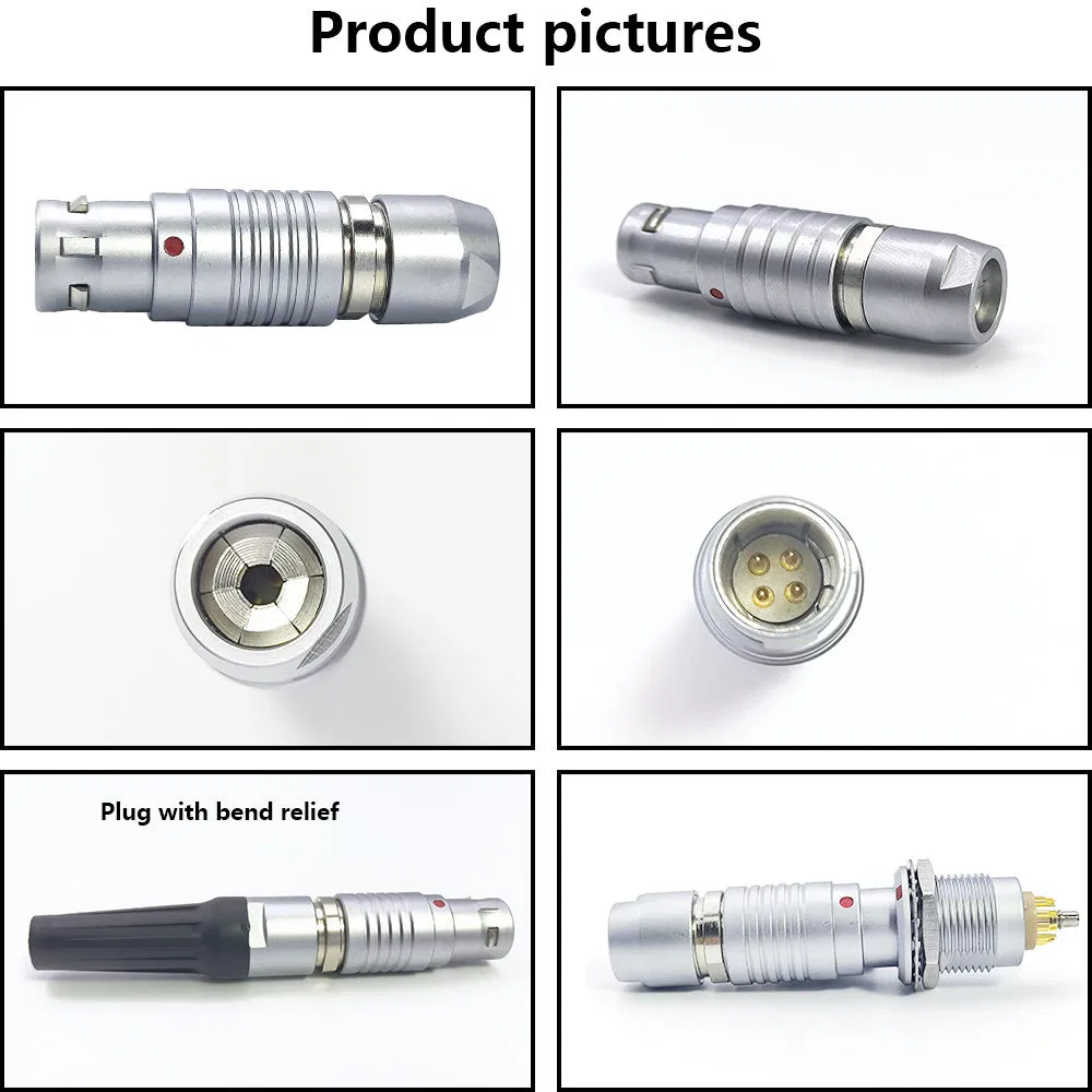 Round Male /Female Aviation Connector Data or Power Bakersconn I Polystyrene Plug