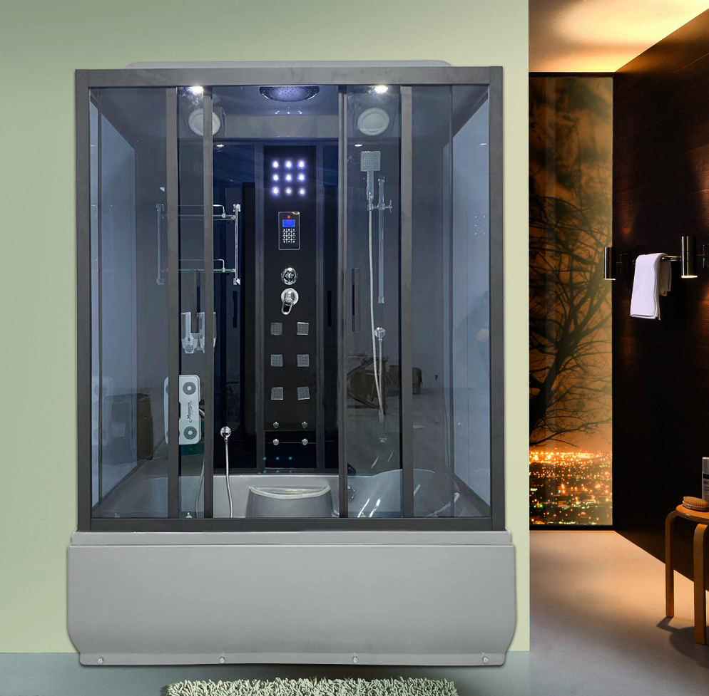 Stylish Shower Cabin Designed for Small Spaces and Maximum Comfort