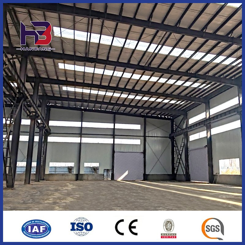 Low Cost Metal Buildings Workshop Hangar Steel Frame Prefabricated Steel Structure Warehouse
