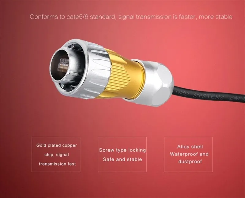 Industrial Data Ethernet Connector