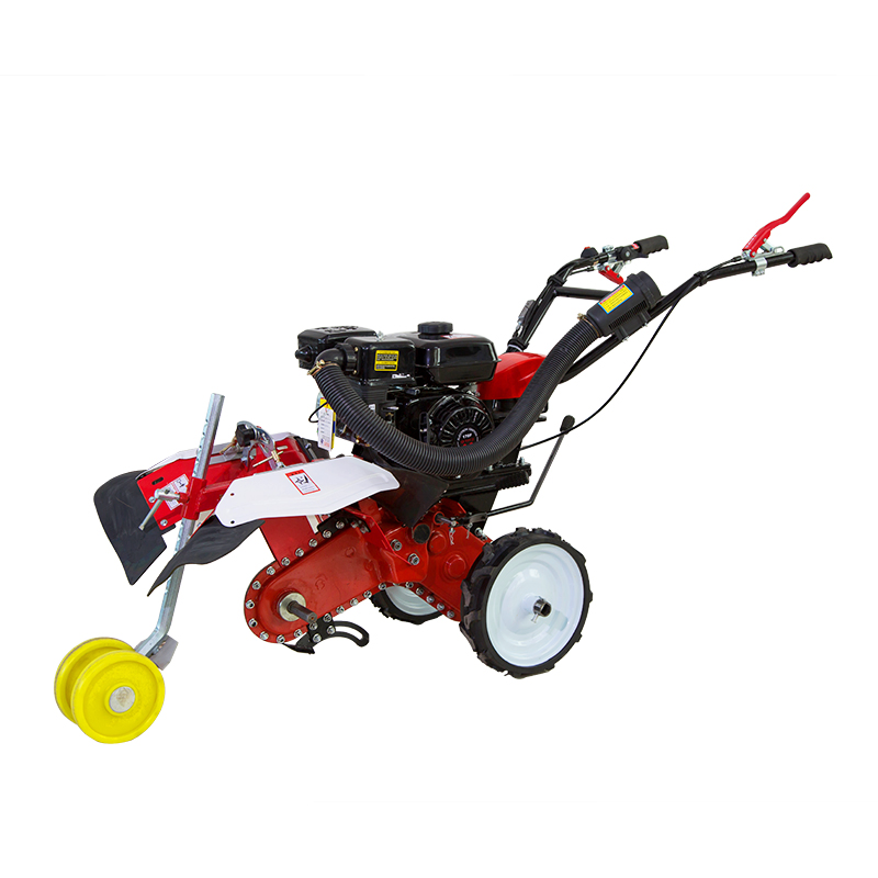 170 4WD 7HP Petrol Engine Easy Work Mini Power Tiller for Ditching in Rice Field