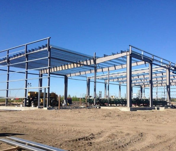 Easy Fabricated Hangar Industrial Steel Structure for Workshop