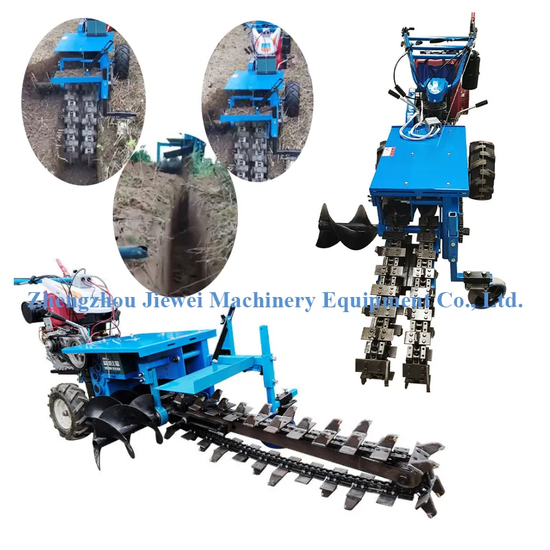Farm Machinery Mini Trenching Ditching Machine