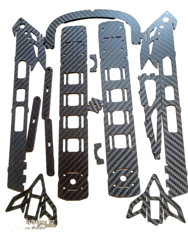 Carbon Fiber Model Aircraft Fixed Wing