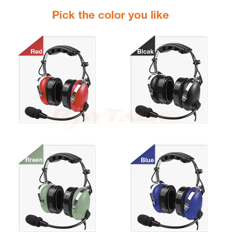 Aviation Headset View 8